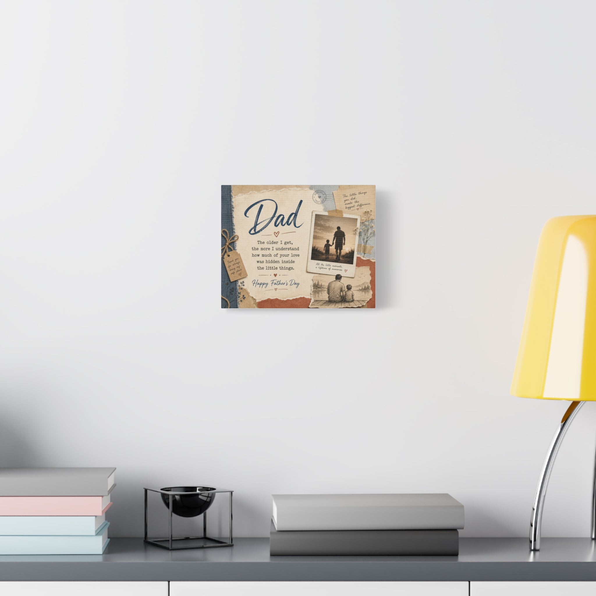 The Man Who Raised Me Canvas