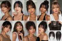 The Bangs™ — Human Hair Clip-In Bangs