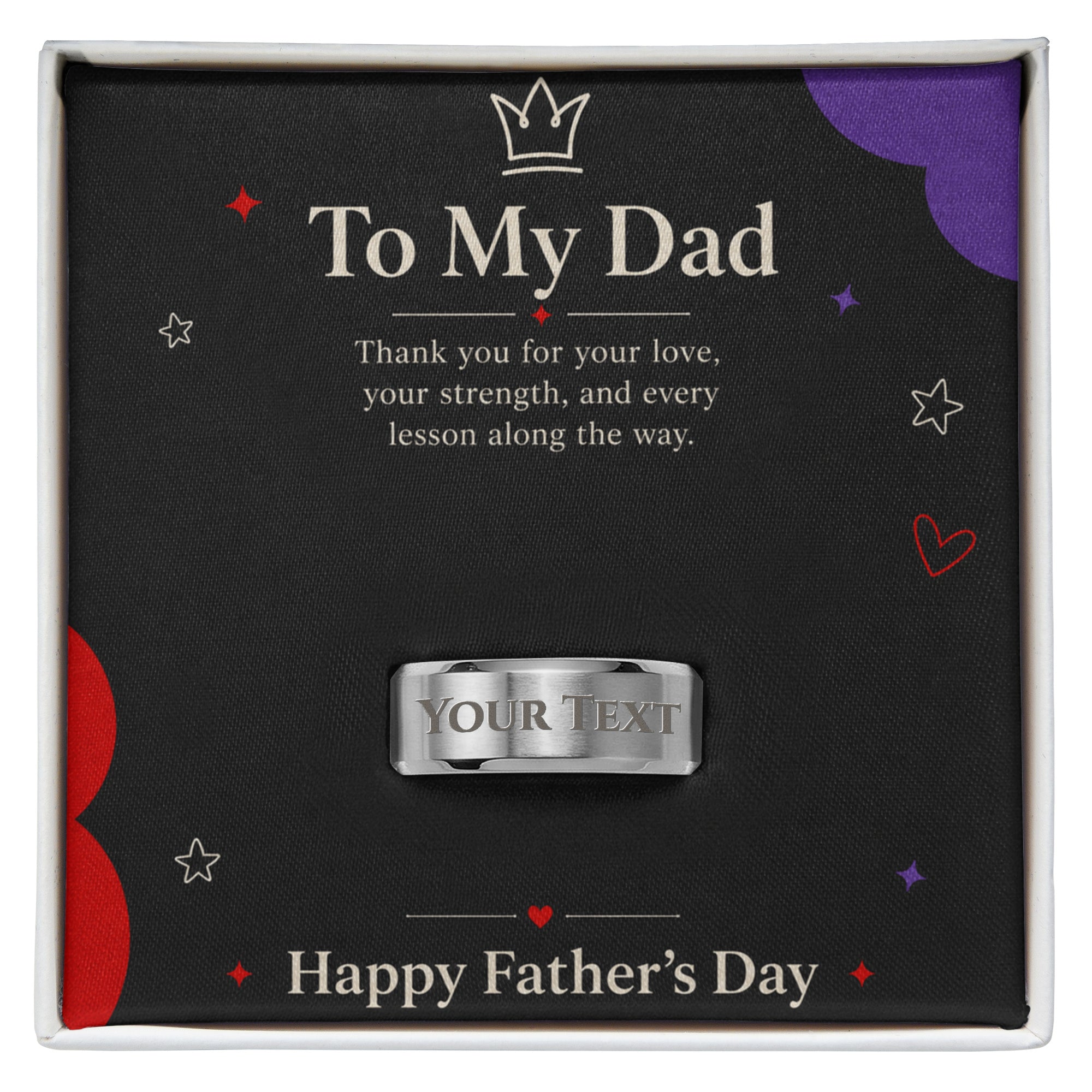 The Slov Exclusive Fathers day ring