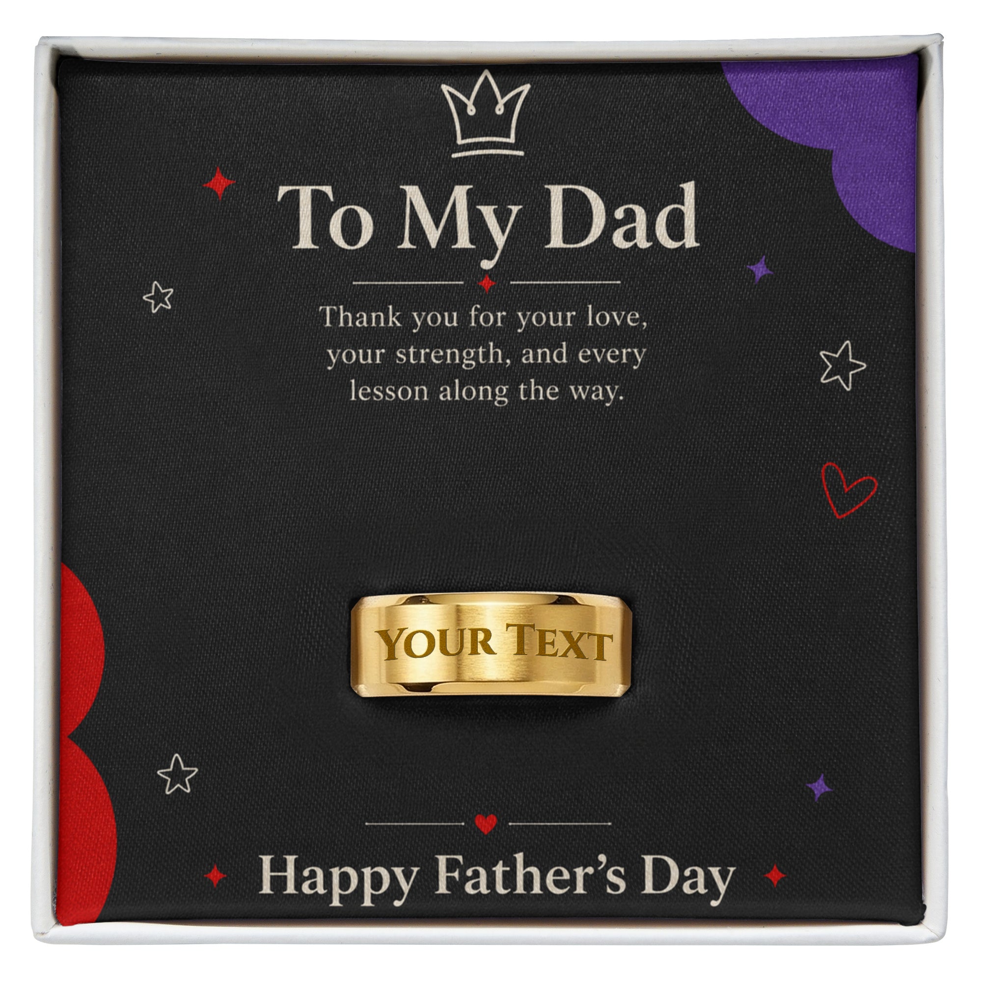 The Slov Exclusive Fathers day ring