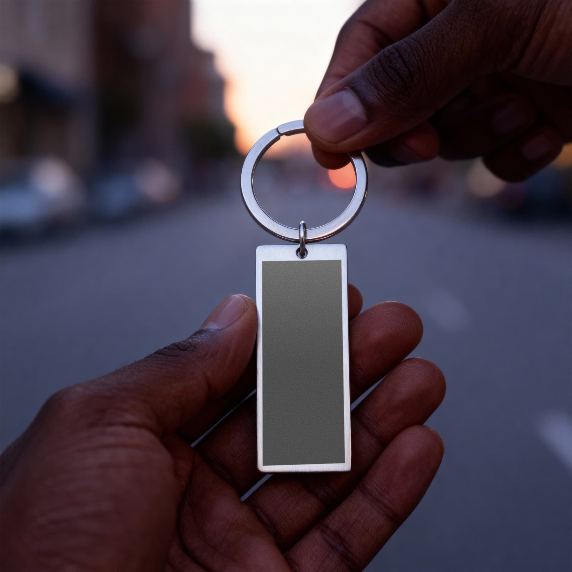 Drive Safe Dad Keychain